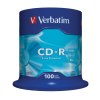 DYSK VERBATIM CD-R 700MB 52X DATA LIFE CAKE BOX 100