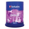 DYSK VERBATIM DVD+R 4.7 GB 16X MATTE SILVER CAKE BOX 100