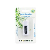 Czytnik kart pamięci USB 2.0 SDHC/SD/MMC/RS-MMC/Mini-SD(adapter)/Micro SD(adapter)/TF(adapter)/XD/MS/MSDUO/MSPRO