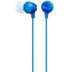 Słuchawki SONY douszne MDR-EX15LPL niebieskie PROMOCJA