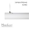 Lampa LED,HanksLight,liniowa,white, alu,zwiesz,1264mm,down36W, SMD,AC230V,4000K-W
