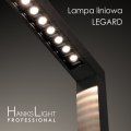 Lampa LED,HanksLight,stojąca,alu,1200*2146mm,up21W/down36W,4000K