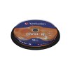 DYSK VERBATIM DVD-R 4.7 GB 16X MATTE SILVER CAKE BOX 10