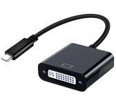 ADAPTER USB-C męski / DVI 24+5 żeński (PL) 15cm ART oem