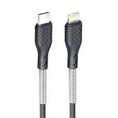 KABEL TYPC do Lightning Power Delivery PD27W CB-01C 1M Carbon Oplot Premium