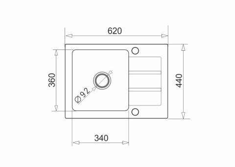 Czarny zlewozmywak granitowy Maidsinks 62x44 1B 1D czarny (Pyragranit; kolor czarny delikatnie nakrapiany) Czarny zlewozmywak granitowy Maidsinks 62x44 1B 1D czarny (Pyragranit; kolor czarny delikatnie nakrapiany)