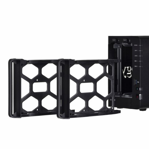 NAS Synology DS224+; Tower; 2x (3.5" SATA HDD); Intel Celeron J4125;,2GB DDR4 (max. 6GB), 2x 1GbE RJ-45