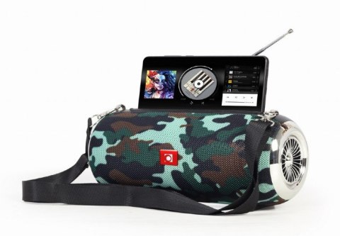 GEMBIRD PRZENOŚNY GŁOŚNIK BLUETOOTH SPK-BT-17-CM FM-RADIO, WBUDOWANY MIKROFON, WZÓR MORO, USB, AUX, MICROSD GEMBIRD PRZENOŚNY GŁOŚNIK BLUETOOTH SPK-BT-17-CM FM-RADIO, WBUDOWANY MIKROFON, WZÓR MORO, USB, AUX, MICROSD