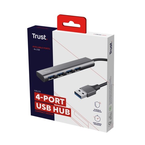 Trust HALYX 4 Portowy USB HUB Trust HALYX 4 Portowy USB HUB