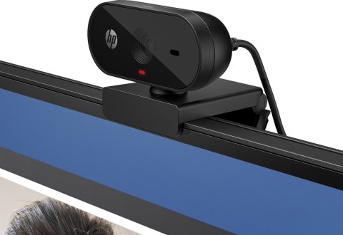 Kamera internetowa HP 320 Full HD Webcam USB czarna 53X26AA Kamera internetowa HP 320 Full HD Webcam USB czarna 53X26AA