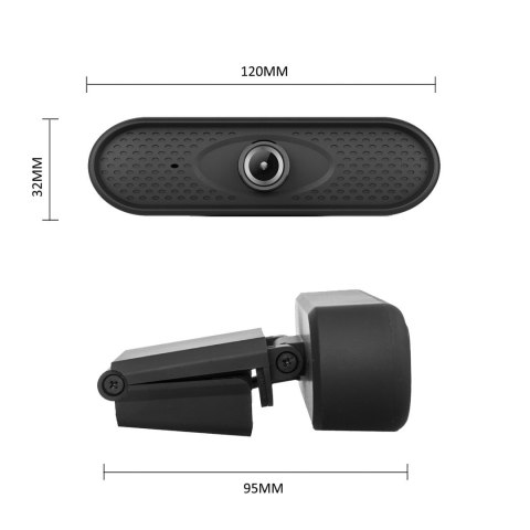 NANORS KAMERKA INTERNETOWA USB HD 1080P (1920X1080) Z WBUDOWANYM MIKROFONEM, DŁUGOŚĆ PRZEWODU 1,7M 25FPS RS680 NANORS KAMERKA INTERNETOWA USB HD 1080P (1920X1080) Z WBUDOWANYM MIKROFONEM, DŁUGOŚĆ PRZEWODU 1,7M 25FPS RS680