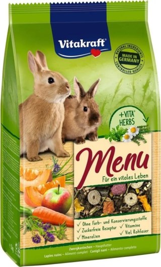 VITAKRAFT MENU VITAL 3kg karma dla świnki morskiej