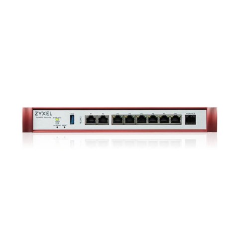 Firewall Zyxel USGFLEX200H 8xWAN/LAN SPI firewall: 6500 Mbps Max. IPsec VPN: 100 Firewall Zyxel USGFLEX200H 8xWAN/LAN SPI firewall: 6500 Mbps Max. IPsec VPN: 100