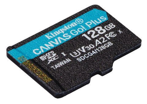 KINGSTON microSDXC Canvas Go Plus 128GB + Adapter