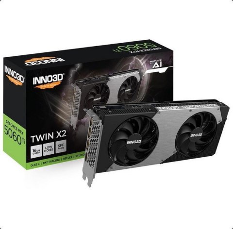 Karta graficzna INNO3 RTX 5060 Ti Twin X2 16GB Karta graficzna INNO3 RTX 5060 Ti Twin X2 16GB