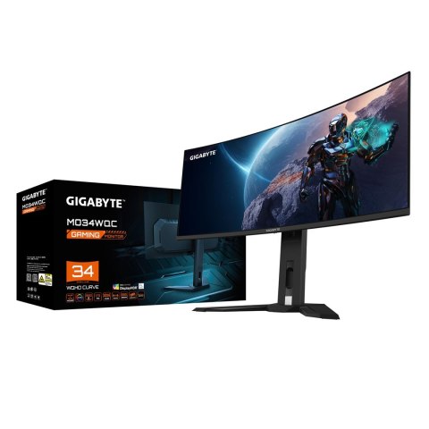MONITOR GIGABYTE LED 34" MO34WQC 175Hz
