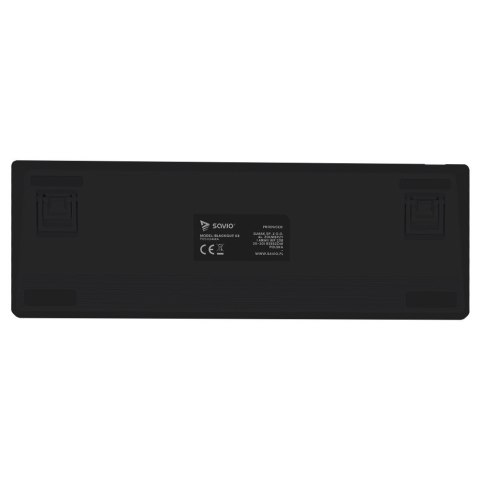 SAVIO KLAWIATURA MECHANICZNA BLACKOUT X2 OUTEMU BLUE HOT SWAP