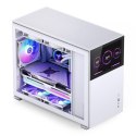 Obudowa Jonsbo D31 Screen Micro-ATX, Szkło Hartowane - biała