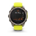 Zegarek Garmin Fenix 8 Solar Sapphire Żółty