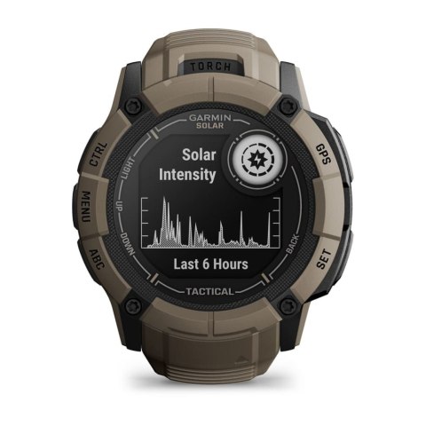 Zegarek Garmin Instinct 2X Solar - Tactical Edition Coyote Tan