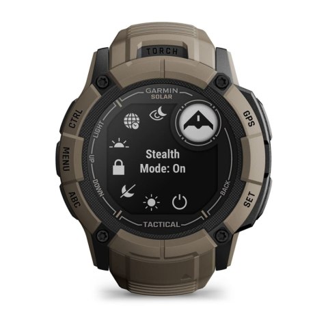 Zegarek Garmin Instinct 2X Solar - Tactical Edition Coyote Tan