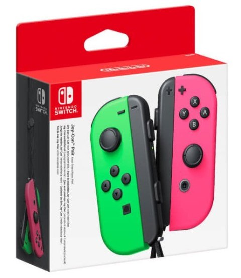 Kontrolery Nintendo Joy-Con Pair Neon Green/Neon Pink