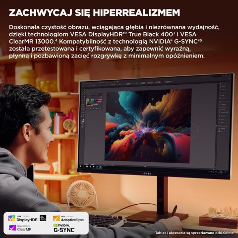 MONITOR HP OLED, UHD 31,5" OMEN Transcend 32 (9R181E9) 240Hz