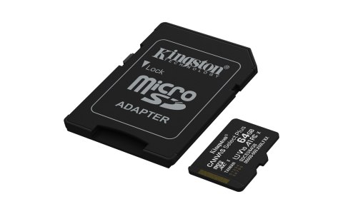 KINGSTON microSDXC 64GB Canvas Select Plus 3 + ADP