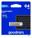 Pendrive GoodRam UUN2 UUN2-0640S0R11 (64GB; USB 2.0; kolor srebrny)