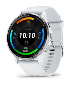 Zegarek sportowy Garmin Venu 3 AMOLED 45mm Biały (WYPRZEDAŻ)