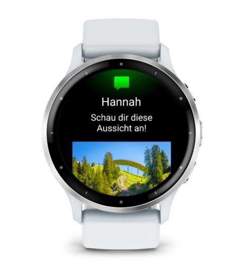 Zegarek sportowy Garmin Venu 3 AMOLED 45mm Biały (WYPRZEDAŻ)