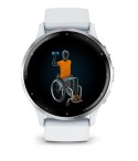 Zegarek sportowy Garmin Venu 3 AMOLED 45mm Biały (WYPRZEDAŻ)