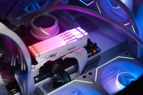 Kingston FURY DDR5 64GB (2x32GB) 6000MHz CL36 Beast White RGB EXPO