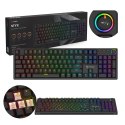 SAVIO KLAWIATURA MECHANICZNA STYX OUTEMU PEACH SILENT HOT SWAP RGB