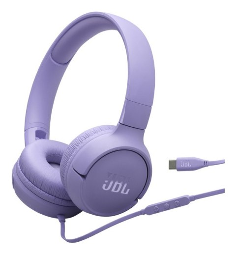 Słuchawki nauszne JBL Tune520C USB-C Purple