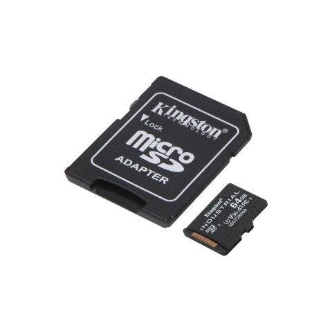KINGSTON microSDHC 64GB Industrial C10 A1 pSLC Card