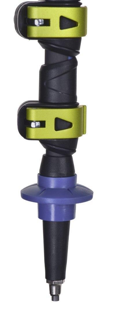 Kije Viking Carbo Lite Trekking czarno/limonkowe