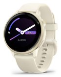 Zegarek Garmin Vivoactive 6 42mm Bone/Lunar Gold