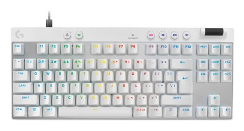 Klawiatura Logitech G PRO X TKL Rapid White