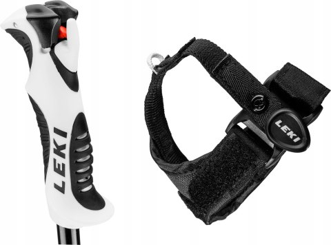 LEKI Kije Drifter Vario S 90-120 black-dark