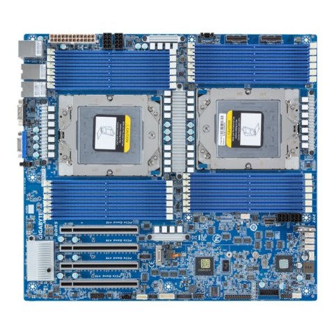 Płyta główna Gigabyte MZ73-LM1 rev.3 2x SP5 AMD Epyc 9004/9005 SoC (24x DIMM, 3x SlimSAS, 1xM.2, 2x10Gbe, IPMI, E-ATX)