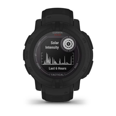Zegarek Garmin Instinct 2 Solar Tactical Czarny , 22mm (WYPRZEDAŻ)