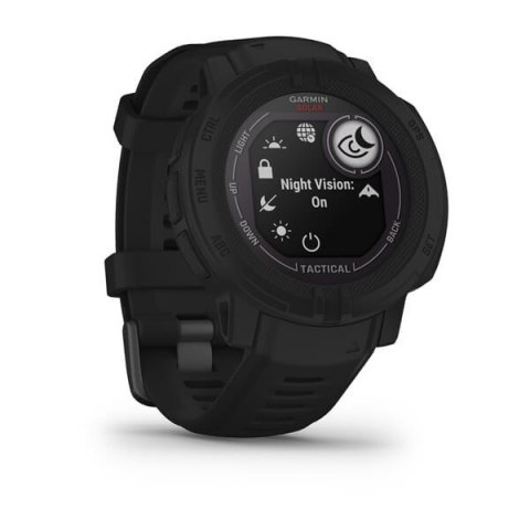 Zegarek Garmin Instinct 2 Solar Tactical Czarny , 22mm (WYPRZEDAŻ)