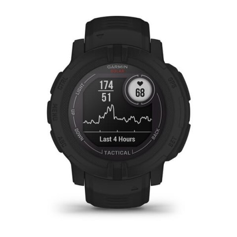 Zegarek Garmin Instinct 2 Solar Tactical Czarny , 22mm (WYPRZEDAŻ)
