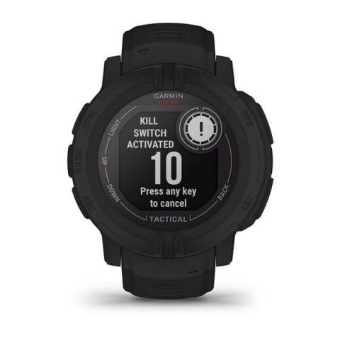Zegarek Garmin Instinct 2 Solar Tactical Czarny , 22mm (WYPRZEDAŻ)