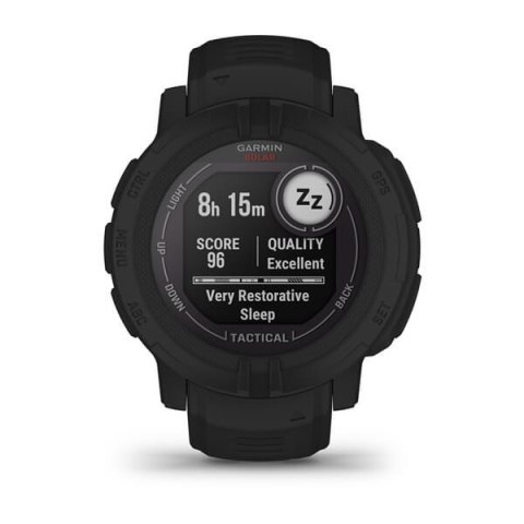 Zegarek Garmin Instinct 2 Solar Tactical Czarny , 22mm (WYPRZEDAŻ)