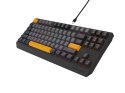 KLAWIATURA DLA GRACZY GENESIS THOR 230 TKL ANCHOR GRAY NEGATIVE US RGB MECHANICZNA OUTEMU RED