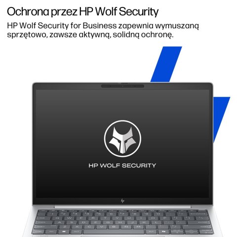 HP EliteBook G8 Ultra 7 255U 14.0"WUXGA IPS 400nits AG 32GB DDR5 5600 SSD1TB Intel Arc Cam 5 Mpx W11Pro Srebrny lodowiec 3Y OnSi