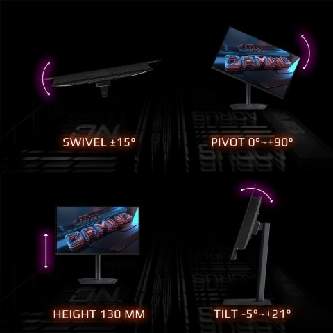 MONITOR GIGABYTE OLED 27" MO27Q2 240Hz (WYPRZEDAŻ)