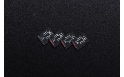 KINGSTON microSDHC 16GB Industrial C10 A1 pSLC Card